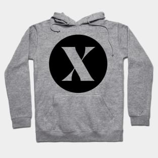 X (Letter Initial Monogram) Hoodie